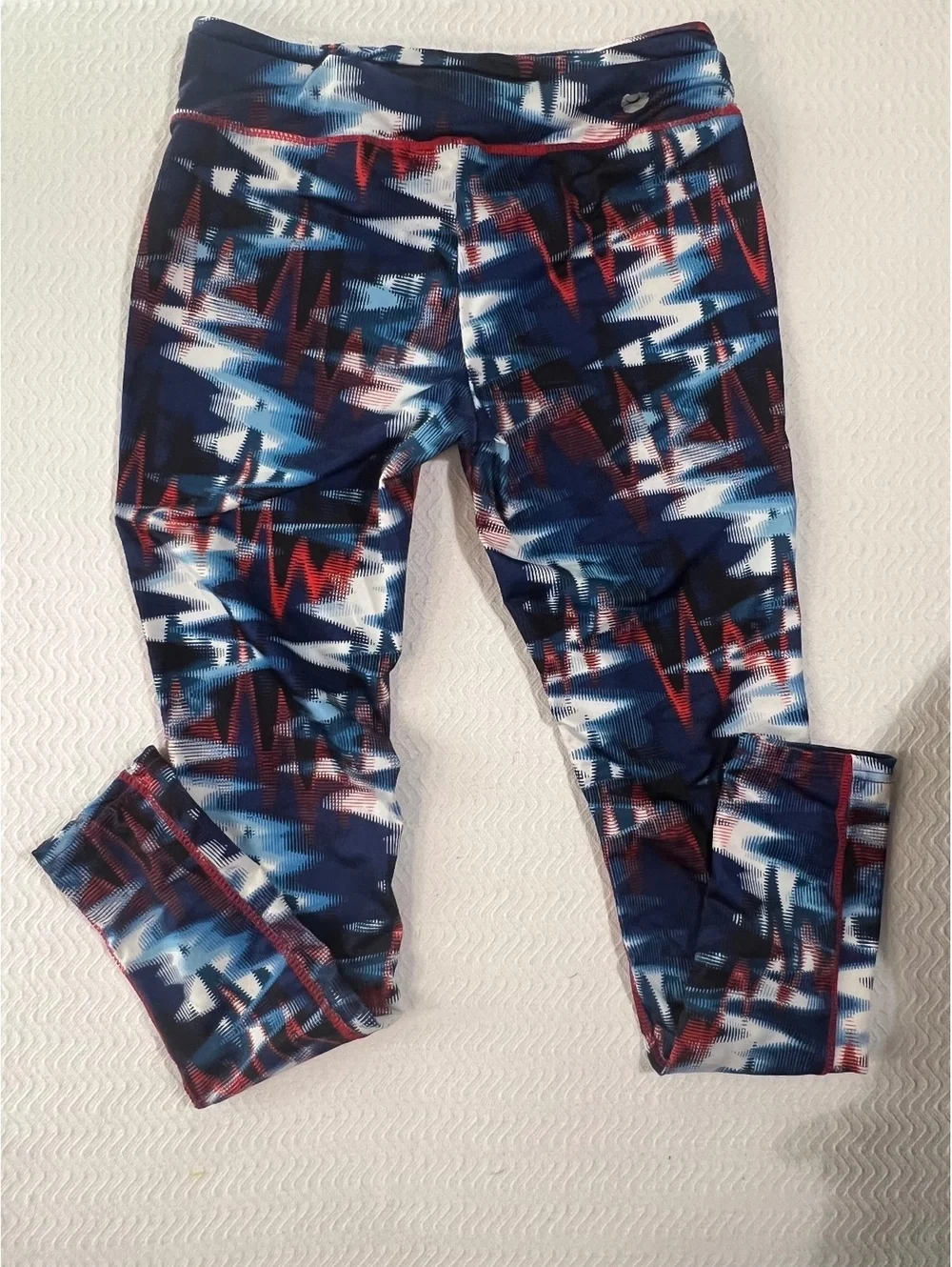 Hot Kiss Women's Printed Active Leggings Size Large